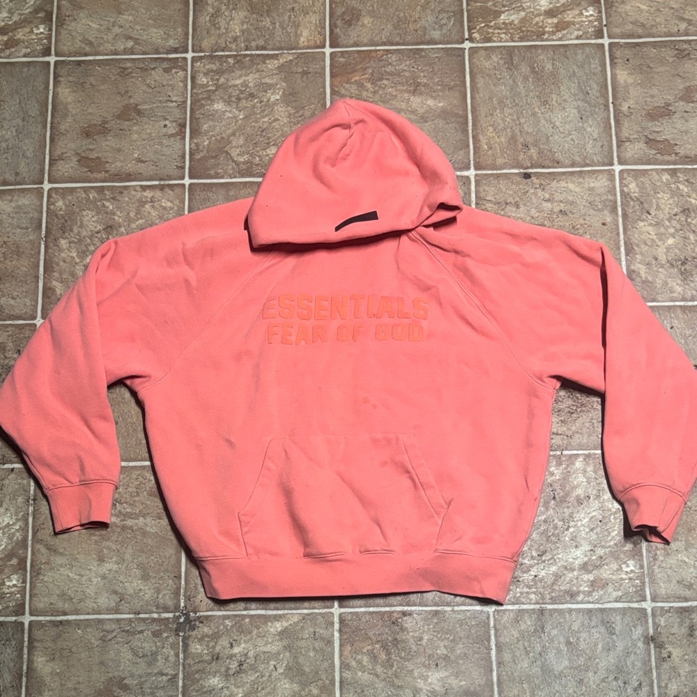 Essentials Coral Hoodie for Men